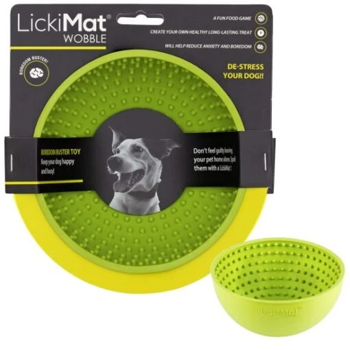 LickiMat Dog Wobble Green -Pet Supply Store