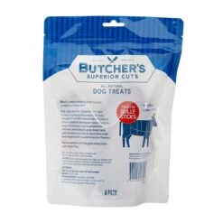 Butcher's Superior Cuts Twisted Bully Dog Treat 4 Pack -Pet Supply Store 123921 2