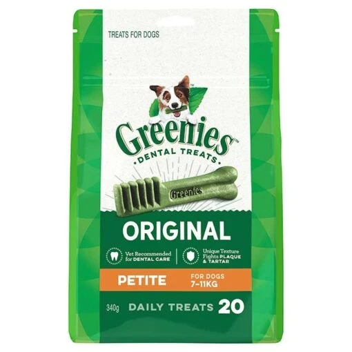 Greenies Original 340g Petite Dog Dental Treat -Pet Supply Store 13238 121534 greenies original petite dog dental treat 20 pack 340g 1 1 1