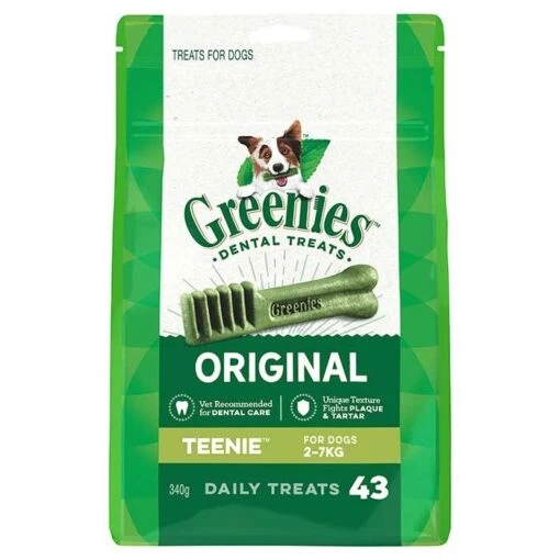 Greenies Original 340g Teenie Dog Dental Treat -Pet Supply Store 13240 121533 greenies original teenie toy dog dental treat 43 pack 340g 1 1 1