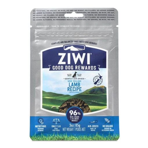 Ziwi Peak Good Dog Reward Lamb Dog Treat 85g -Pet Supply Store 135015 Rewards Lamb Front