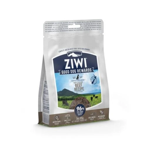 Ziwi Peak Good Dog Reward Beef Dog Treat 85g -Pet Supply Store 135016 Rewards Beef Angle