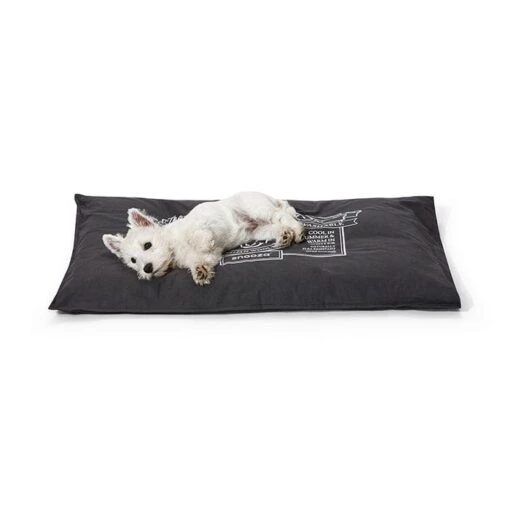 Snooza Organic Cotton Pet Futon Cover Charcoal -Pet Supply Store 138199 futon organic charc dog 1 3