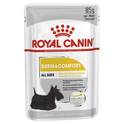 Royal Canin Dermacomfort Adult Dog Pouch 85gx12 -Pet Supply Store 138995