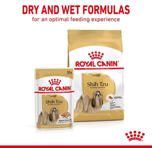 Royal Canin Shih Zu Adult Dog Pouch 85gx12 -Pet Supply Store 139424 Shih Tzu Wet 5