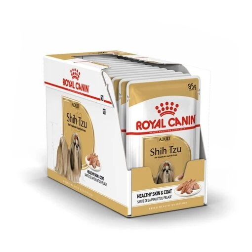 Royal Canin Shih Zu Adult Dog Pouch 85gx12 -Pet Supply Store 139424 royal canin shih tzu wet food in loaf 10