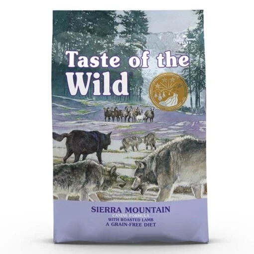 Taste Of The Wild Sierra Mountain Adult Dog Food -Pet Supply Store 139565 139583 towi sierramtn front hr