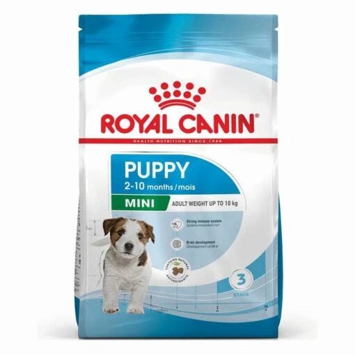 Royal Canin Mini Junior Dog Food -Pet Supply Store 140244 121906 140223 121907 RC PF MINI 2 4