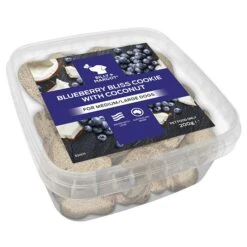 Billy & Margot Blueberries Coconut Biscuit Large Dog Treat 200g -Pet Supply Store 141231 2141231 2