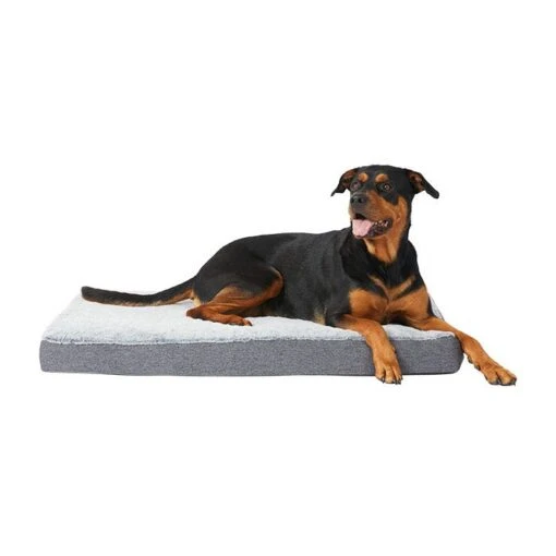 Superior Pet Luxe Aus Made Orthopaedic Dog Mat Grey -Pet Supply Store 141728 141729 Superior Pet Luxe AM Tough Dog Mattress Grey Pet