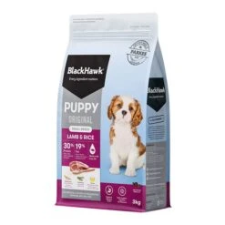 Black Hawk Lamb & Rice Small Puppy Food -Pet Supply Store 141730 Original Puppy Sml Lamb Rice 3kg FrontLeft 4000x4000 c38c18ac38c18a 1