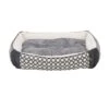 All Day Orthopaedic Rectangle Dog Basket Grey XL 102x76x23cm -Pet Supply Store 142312 all day orthopaedic rectangle dog basket grey xl 1