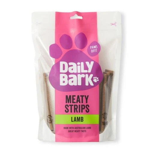 Daily Bark Lamb Dog Meaty Strips 750g -Pet Supply Store 142525 1