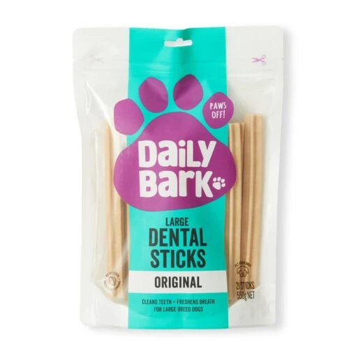 Daily Bark Dental Sticks Large Breed Dog Treat 21Pack -Pet Supply Store 142528 1