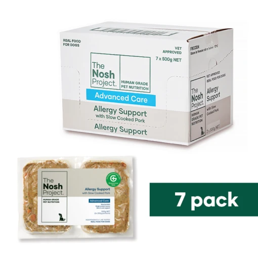 The Nosh Project Allergy Adult Dog Meal 500gx7 -Pet Supply Store 142802 7pack