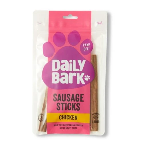 Daily Bark Chicken Sausage Stick Dog Treat 6Pack -Pet Supply Store 142880 1