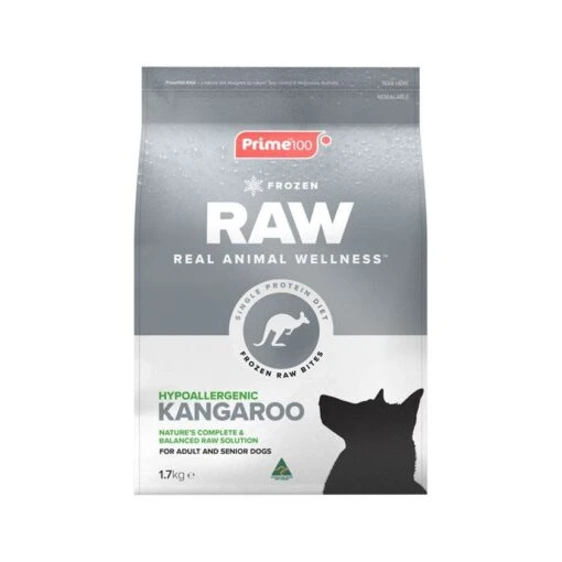 Prime100 Spd Raw Kangaroo & Vegetable Dog Food 1.7kg -Pet Supply Store 142924 PRIME100 DF SPD RAW ROO 1.7kg 1