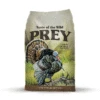 Taste Of The Wild Prey Turkey Adult Dry Dog Food -Pet Supply Store 142976 142979 PREY BAGFRONT DOG turkey HR 1