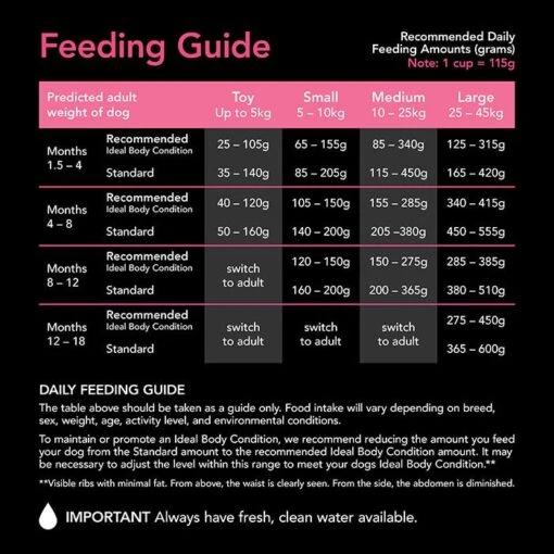 Supercoat Smartblend Chicken Puppy Food 2.6kg -Pet Supply Store 143128 SUPERCOAT SMARTBLEND Puppy Dog Food With Chick 2 6kg 8