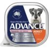 ADVANCE Adult All Breed Wet Dog Food Casserole With Salmon 12x100g Trays -Pet Supply Store 1433155 Adult Salmon 1