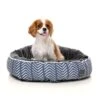 FuzzYard Sacaton Reversible Dog Basket Navy -Pet Supply Store 143707 143708 143709 FuzzYard Sacaton Reversible Dog Basket Navy 2 2