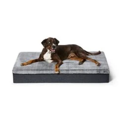 New Release -Pet Supply Store 143815 Snooza Big Dog Bed Chinchilla Dog Basket Grey XL 2