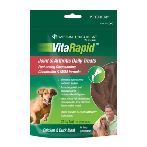 Vetalogica VitaRapid Joint And Arthritis Dog Treat 210g -Pet Supply Store 14382 125824 1 n vetalogica vitarapid joint and arthritis dog treat 210g 1