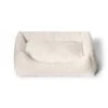 Snooza Ortho Boucle Deep Sleeper Dog Basket Cream M-L -Pet Supply Store 144192 boucle deep sleeper vanilla 3 1