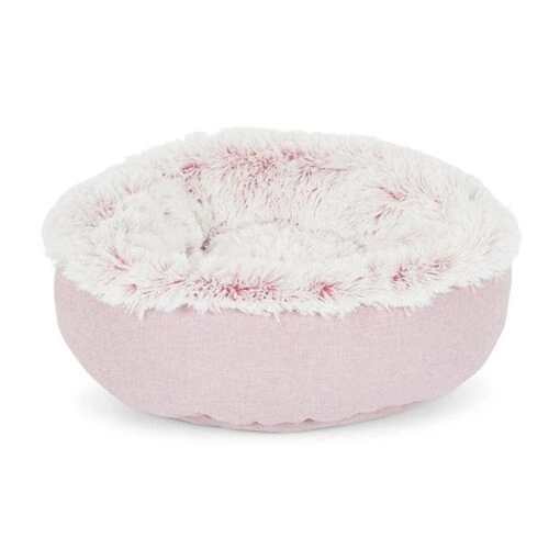 All Day Como Calming Dog Basket Pink S-50x50x19cm -Pet Supply Store 144234 Dog Bedding All Day Como Calming Dog Basket Pink S