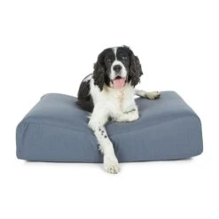 Superior Pet Luxe Ortho Contour Dog Mattress Navy M-60x80cm -Pet Supply Store 144244 Dog Bedding Superior Pet Luxe Ortho Contour Dog Mattress Navy M 60x80cm 9