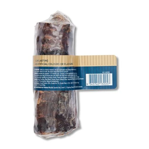 Butcher's Superior Cuts Peanut Butter Beef Trachea Dog Treat 1pk -Pet Supply Store 144284 Dog Treats Butcher s Superior Cuts PButter Beef Trachea Dog Treat 1pk 2