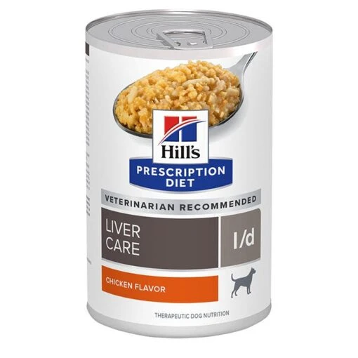 Hills Presc Diet L/D Liver Care Adult Dog Food Can 370gx12 -Pet Supply Store 145158 HL PS DF LD LIVR CARE 370gx12 1