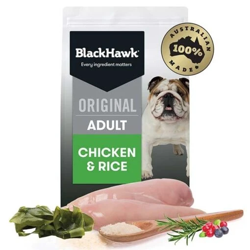 Black Hawk Chicken And Rice Adult Dog Food -Pet Supply Store 22157 127954 127958 501599 bh311 bh102 bh204 original adult chicken rice 04 eim tile 8 1