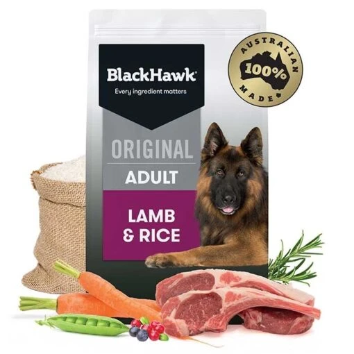 Black Hawk Lamb And Rice Adult Dog Food -Pet Supply Store 22163 127955 127959 501601 bh310 bh101 bh205 original adult lamb rice 06 breeder 6 1