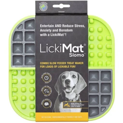 LickiMat Dog Slomo Green -Pet Supply Store