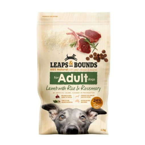 Leaps & Bounds Lamb With Rice & Rosemary Adult Dog Food -Pet Supply Store 22382 3214916 1 n leaps bounds lamb with rice rosemary adult dog food 2