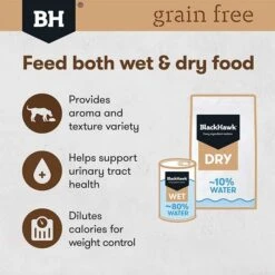 Black Hawk Grain Free Holistic Dog Food Beef 12 X 400g -Pet Supply Store 24002 132821 132818 bhc400 grain free wet adult beef final 20200528 01 google hero 400g 7 1