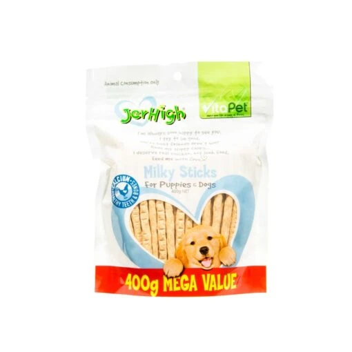 Vitapet Jer High Milky Sticks Dog Treat 400g -Pet Supply Store 24108 505817 2