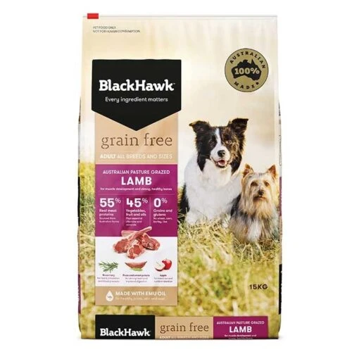 Black Hawk Grain Free Lamb Adult Dog Food -Pet Supply Store 24500 134251 134252 134253 grain free adult lamb digital shelf 01 google hero 1 1 1