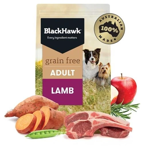 Black Hawk Grain Free Lamb Adult Dog Food -Pet Supply Store 24500 134251 134252 134253 grain free adult lamb digital shelf 01 google hero 2 1 1