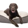 You & Me Naturals Rectangle Bismark Dog Cushion Charcoal Large -Pet Supply Store 25033 fuzzy beast studio 0045 1