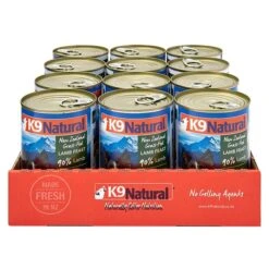 K9 Naturals Lamb Adult Dog Can 370gx12 -Pet Supply Store 29242 134382 1 1