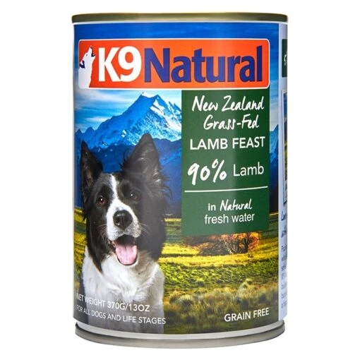 K9 Naturals Lamb Adult Dog Can 370gx12 -Pet Supply Store 29242 134382 4 1