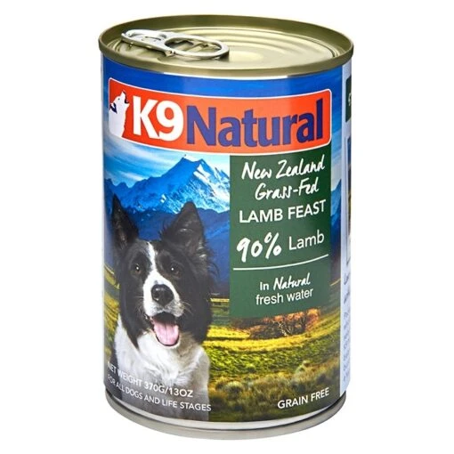 K9 Naturals Lamb Adult Dog Can 370gx12 -Pet Supply Store 29242 134382 5 1