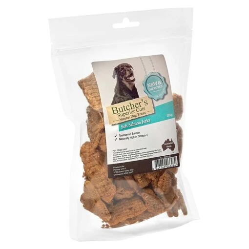 Butcher's Superior Cuts Salmon Soft Jerky Dog Treat 200g -Pet Supply Store 29606 3216439 3 1