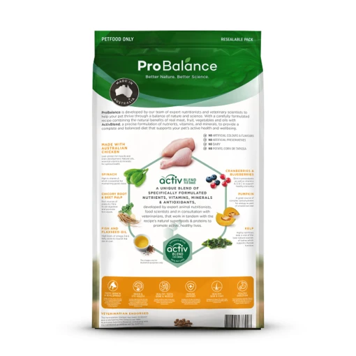 ProBalance Chicken Puppy Food -Pet Supply Store 31716 138822 15kg puppy chick hr bop 1 1