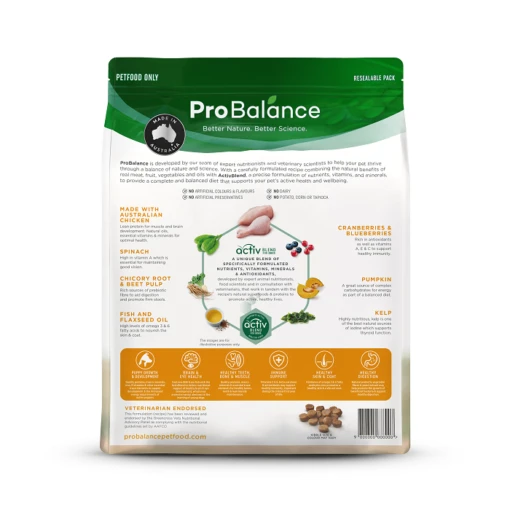 ProBalance Chicken Puppy Food -Pet Supply Store 31716 138823 3kg puppy chick hr bop 1 1