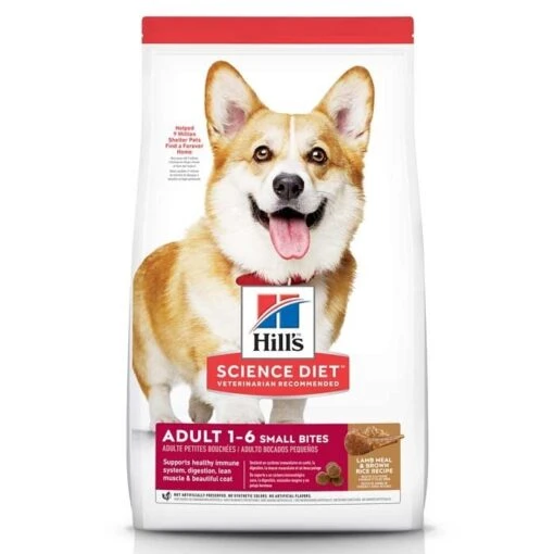 Hill's Science Diet Lamb & Rice Small Breed Adult Dog Food 7kg -Pet Supply Store 32121 139346 8557 sd dog adult sb front 1 1