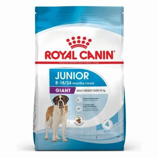 Royal Canin Giant Junior Dog Food - 15kg -Pet Supply Store 50631 RC PF GNT 8 MTH 15kg 2