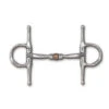 Myler Full Cheek With Hooks With Copper Roller (MB03) -Pet Supply Store 8924035 350x350 1